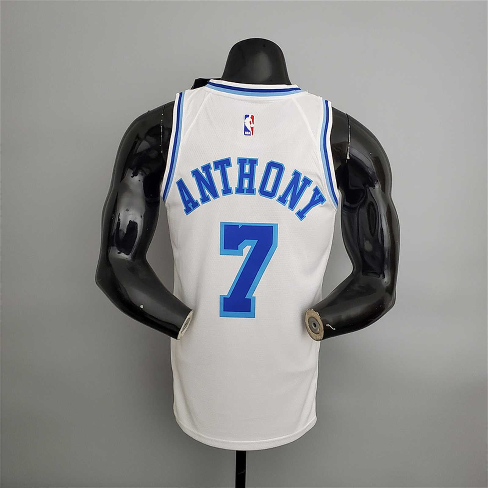 Lakers Anthony#7 Latin Night (High Head) White