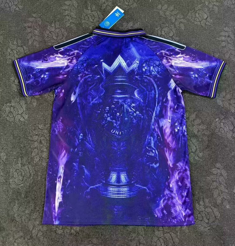 25-26 MANCHESTER UNITED Gold cup purple special jersey tm