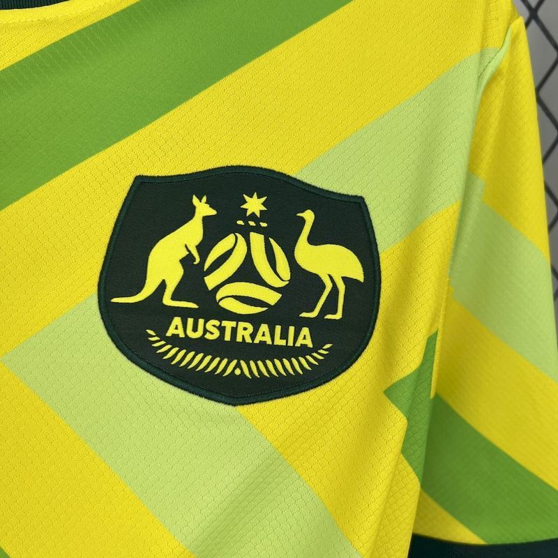 25-26 Australia home soccer jersey