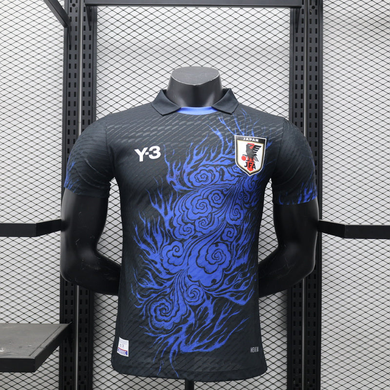 2024 Japan Y3 black player version jersey tm
