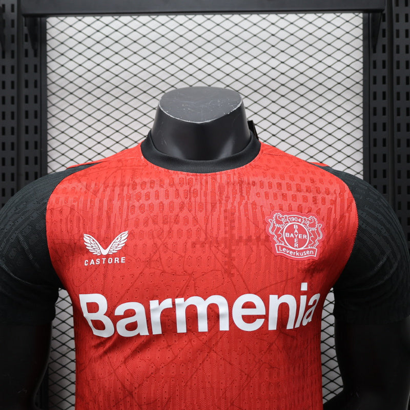 24-25 Leverkusen home player version jersey tm