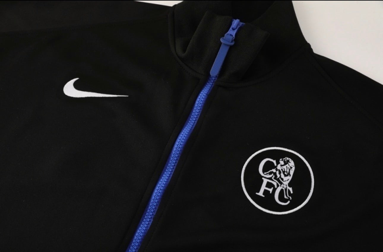 Chelsea 2025/26 Black long sleeve Jacket suit