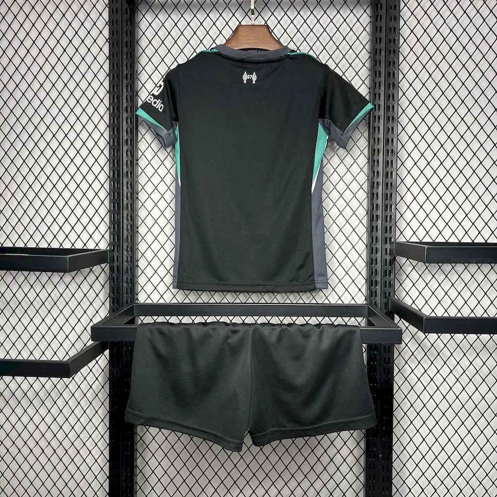 Liverpool Away Kids 24-25 Jersey KIDS SET tm