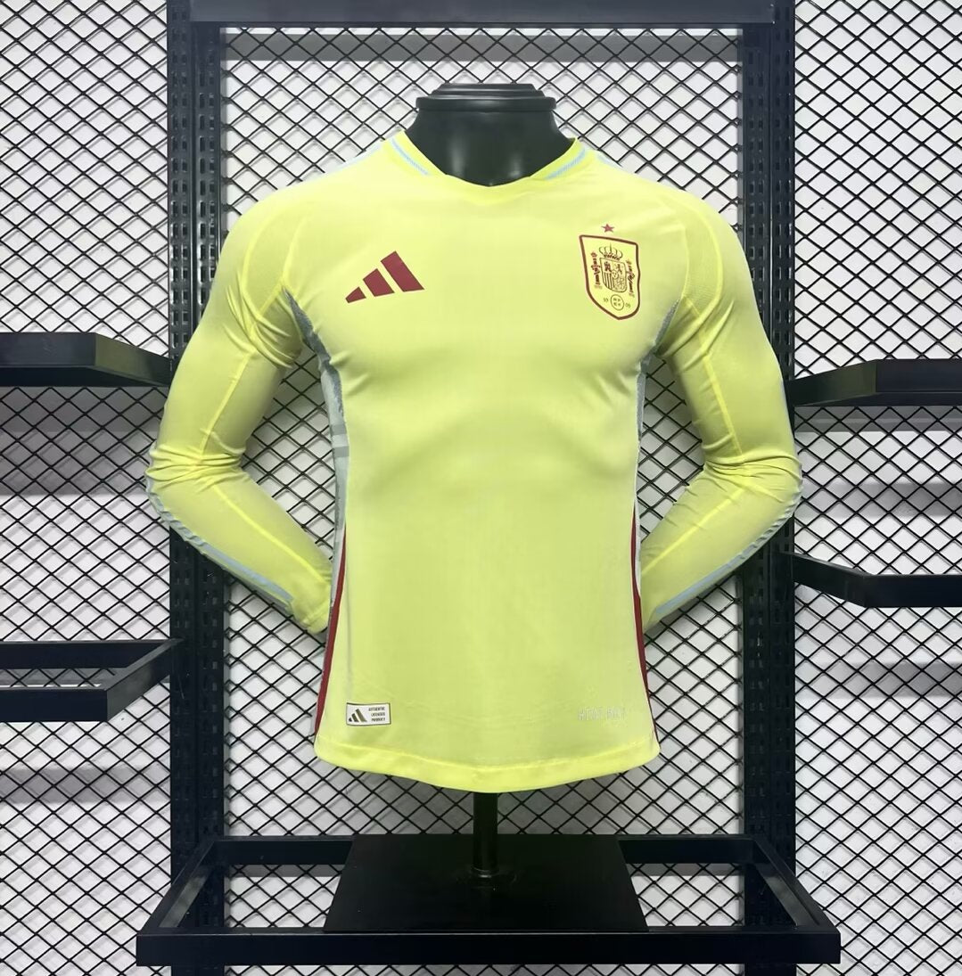 2024 Spain away long sleeve player version jersey tm