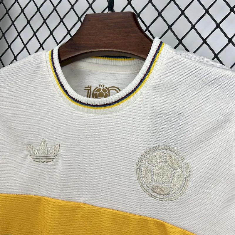 Colombia 100th white kid kit