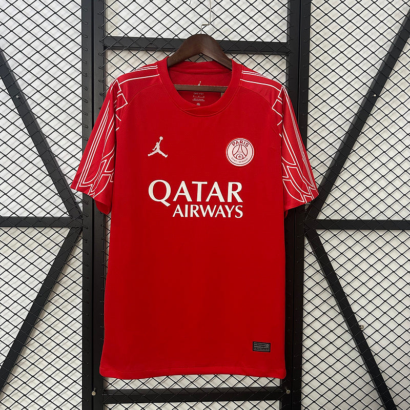 25-26 PSG red jersey