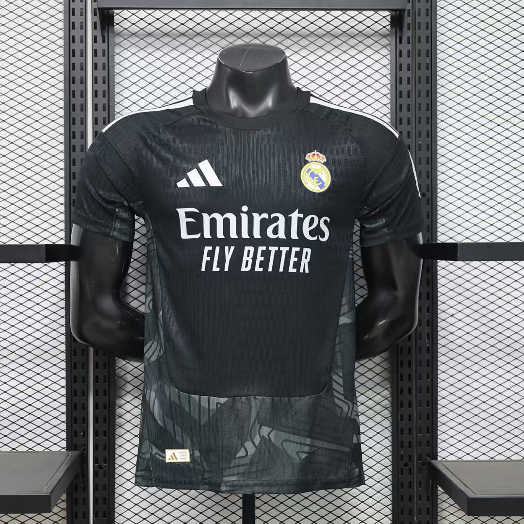 Real Madrid 2026/27 Black Goalkeeper Player Version Jersey
