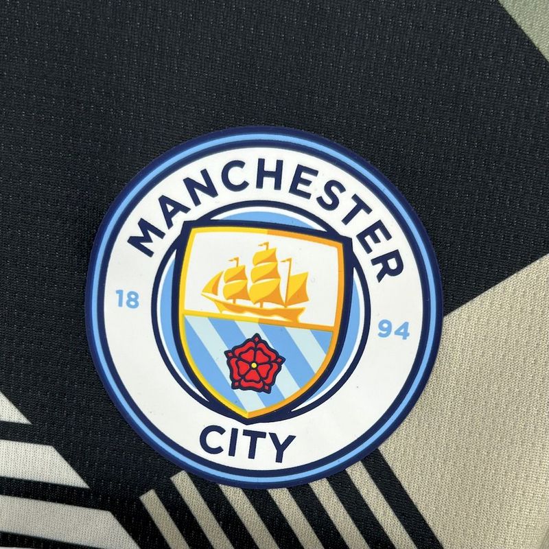 25-26 MANCHESTER CITY Black and yellow concept version Jersey