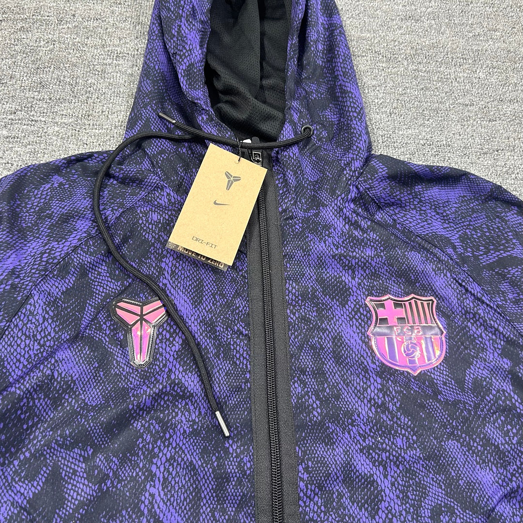 Barcelona 2026/27 Purple Windbreaker suit