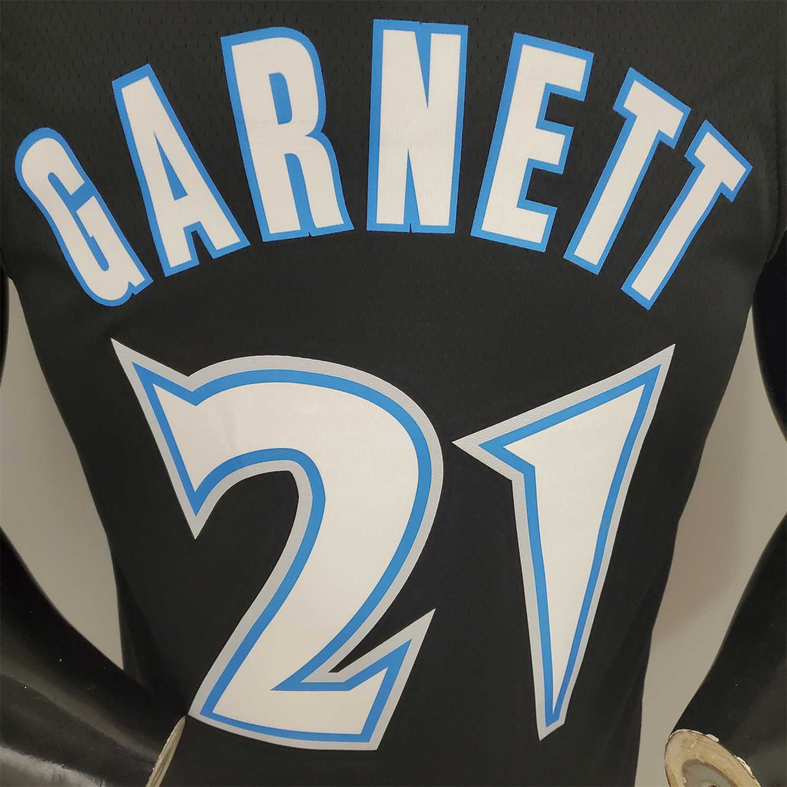 GARNETT#21 2018 Retro Timberwolves Black tm