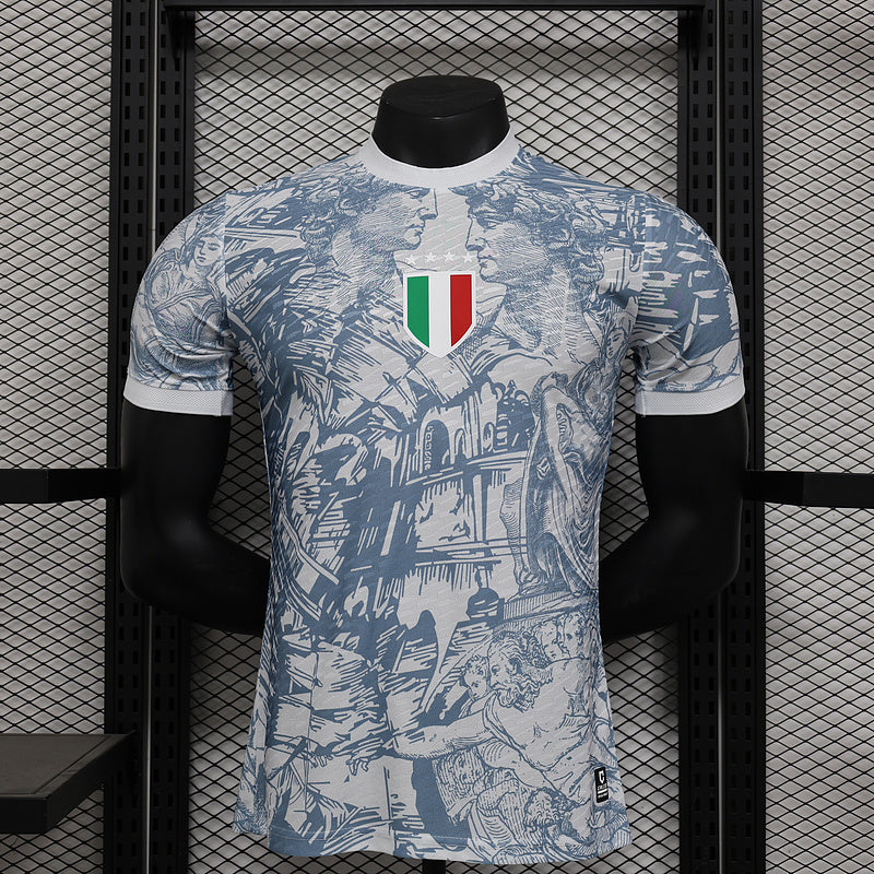 24-25 Italy White Special Player Version Jersey tm