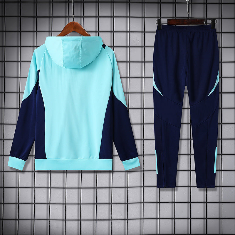 24-25 ASN green hoodie suit