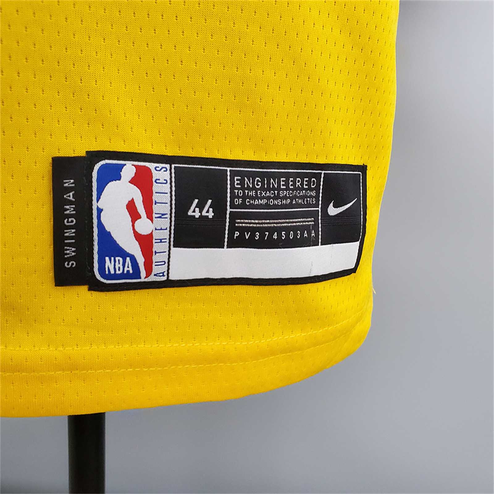Lakers Howard#39 Crew Neck Yellow