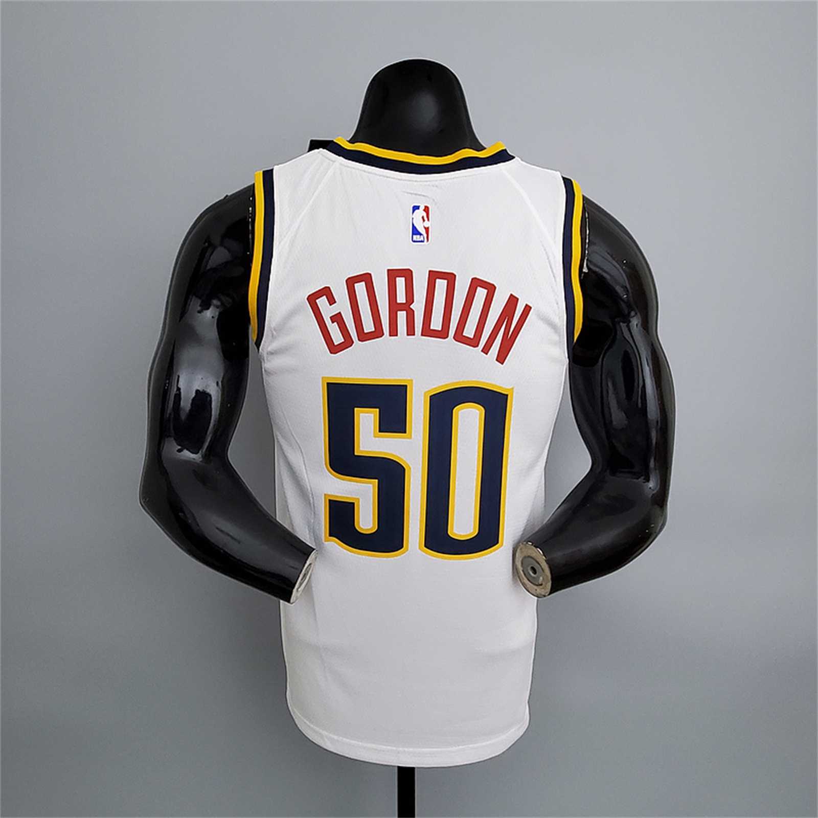 Nuggets Gordon #50 Limited White