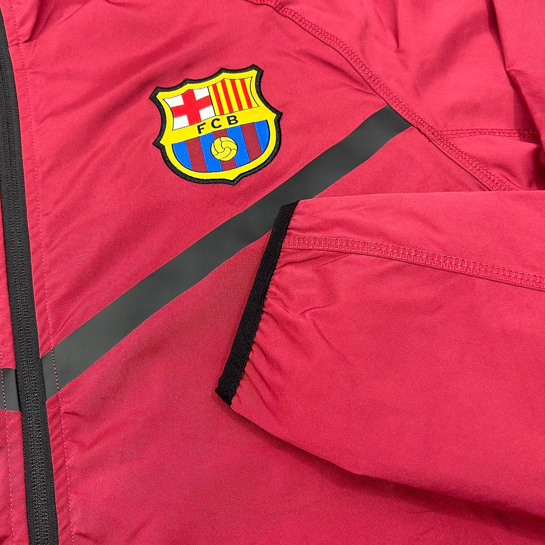 Barcelona 2026/27 Red Windbreaker
