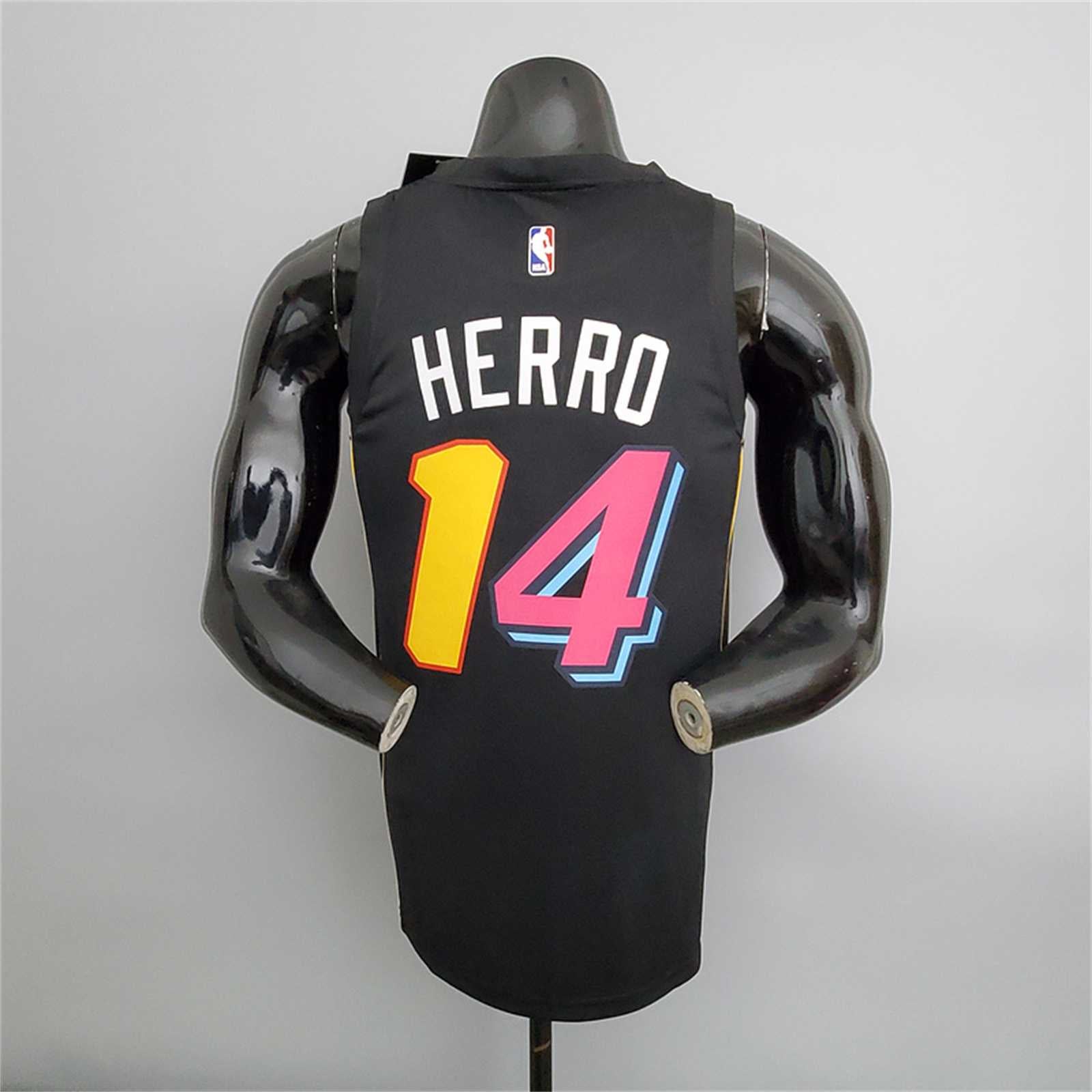 2022 Season Heat Team Herro #14 City Edition Black