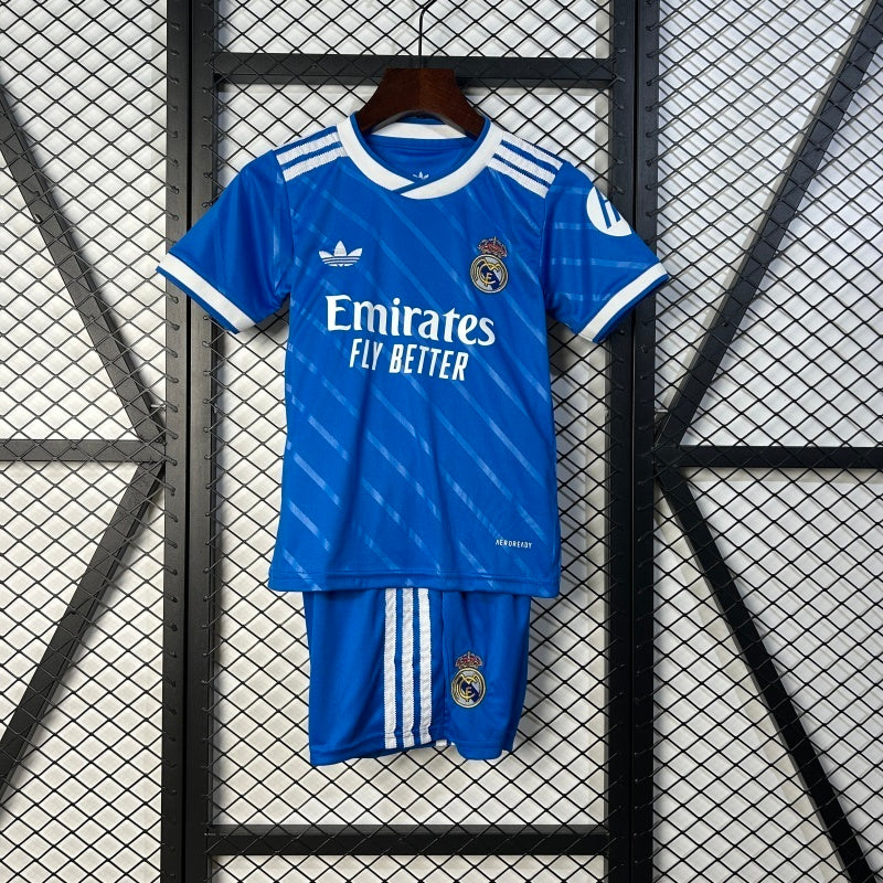 25-26 REAL MADRID Third Away kid kit