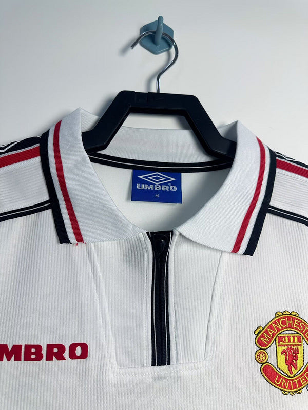 98-99 MANCHESTER UNITED white retro jersey tm
