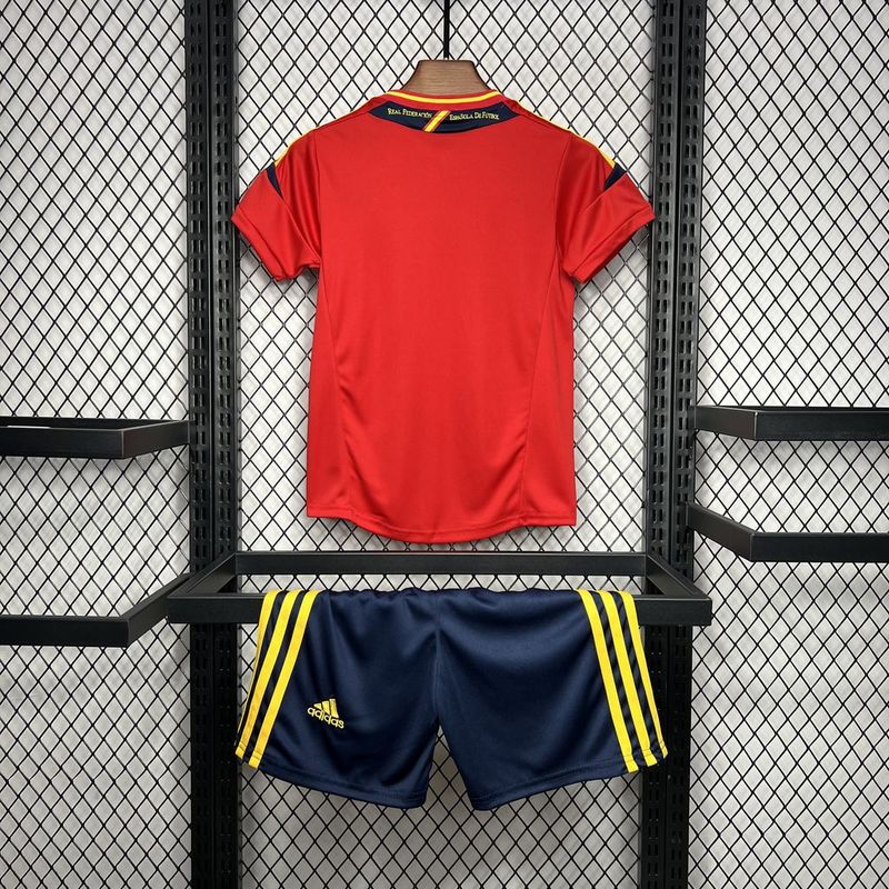 2012 Spain home retro kid kit tm