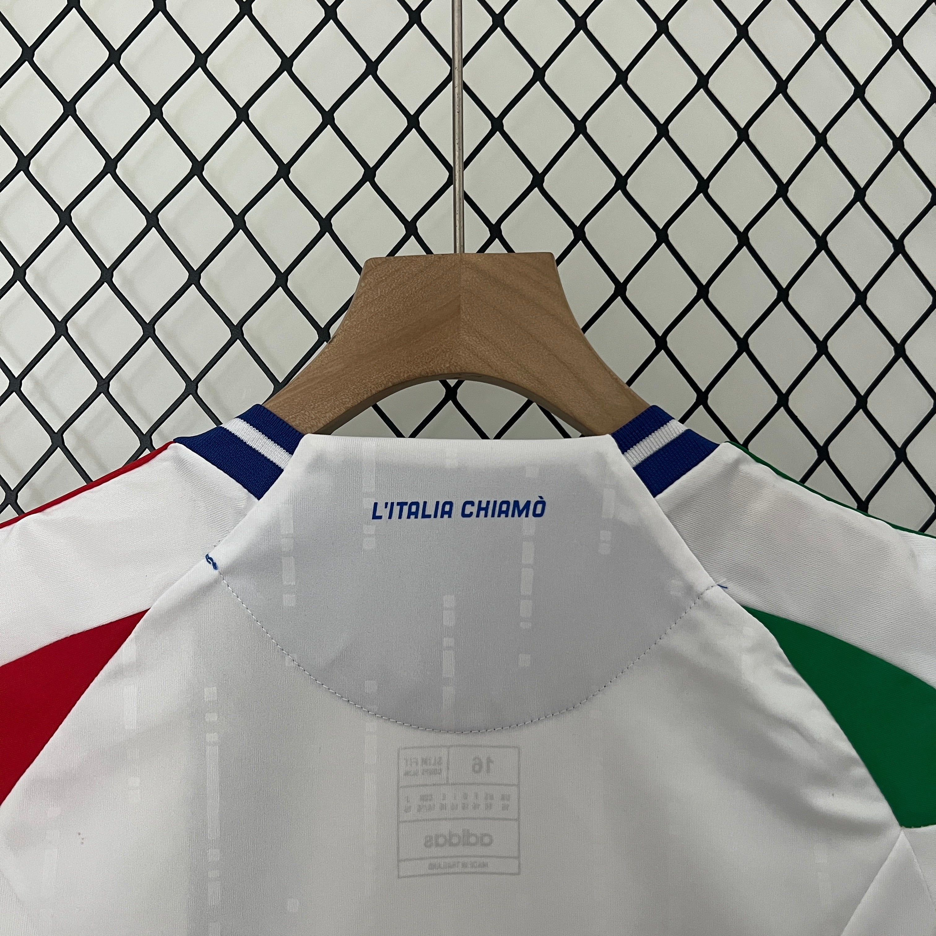 2024 Italy away white kid kit