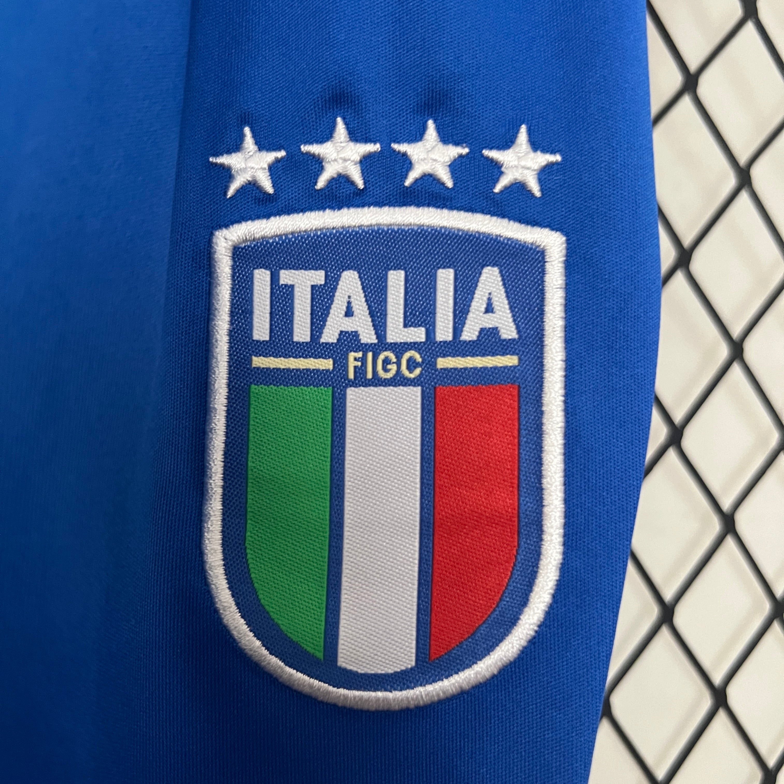 2024 Italy away white kid kit