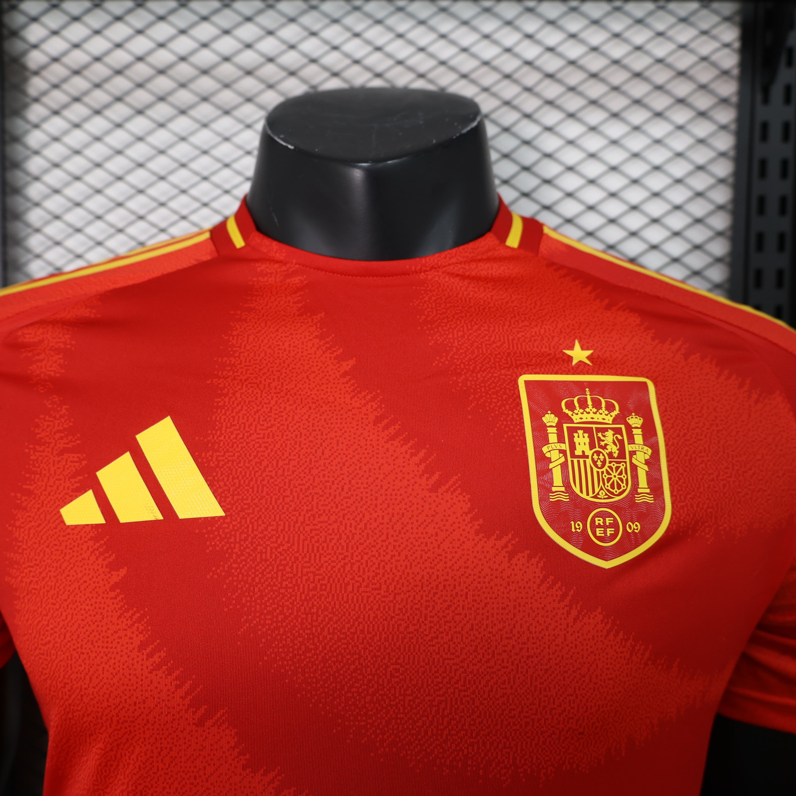 2024 Spain home player version jersey tm