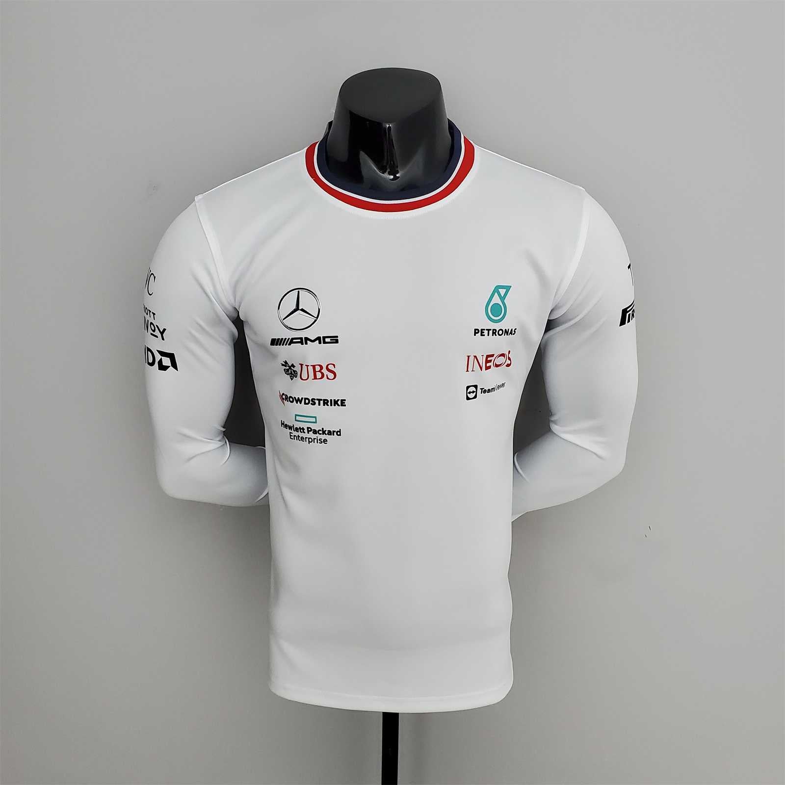 F1 Formula One 2022 Mercedes Long Sleeve White (MERCEDES)