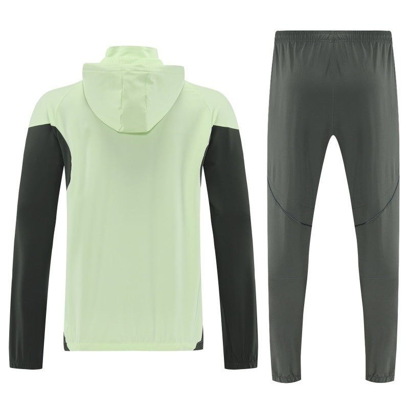 Real Madrid 2025/26 White Windbreaker suit