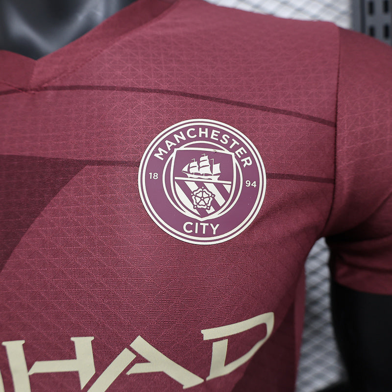 24-25 Manchester City third away player version jersey
