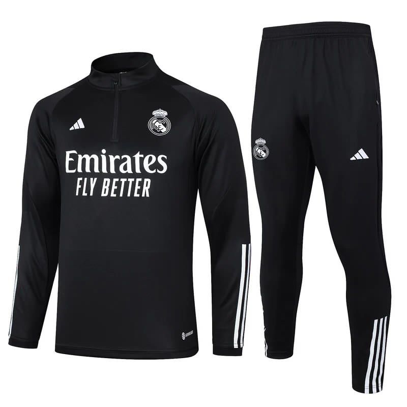 Real Madrid Full Black training suit