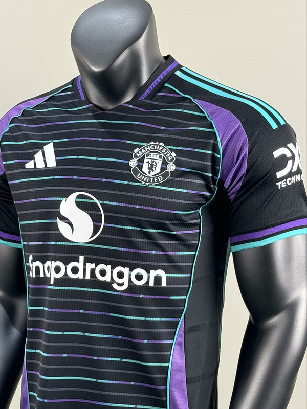 25-26 MANCHESTER UNITED black Special player version jersey tm