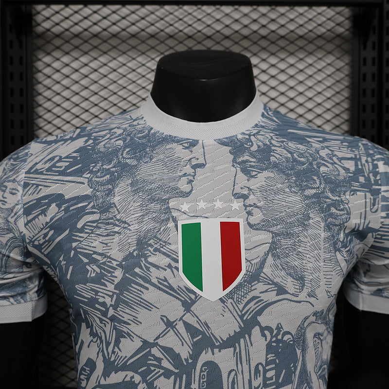 Italy White Special Player Version Jersey 2024/2025 tm