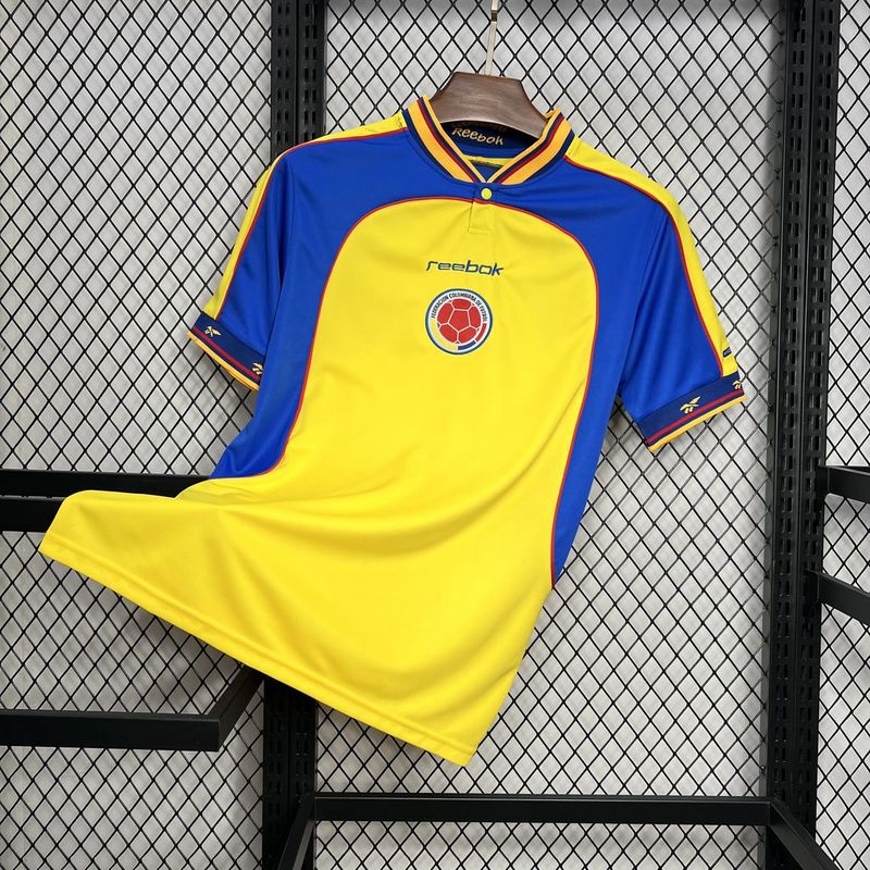 01-02 Colombia home retro jersey tm