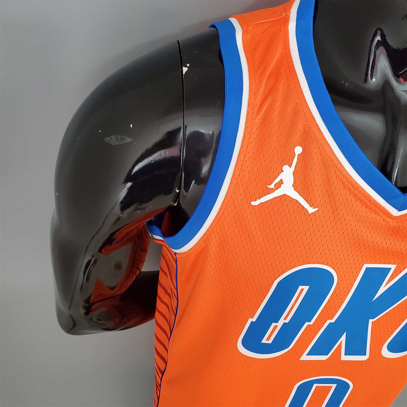 WESTBROOK#0 Thunder Jordan Orange