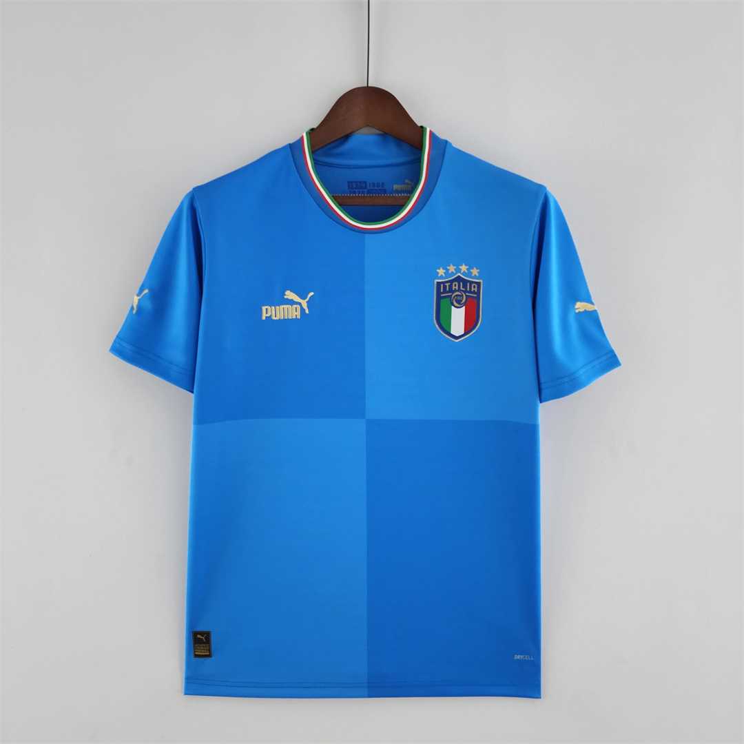 2022 Italy home Fan Version Shirt tm