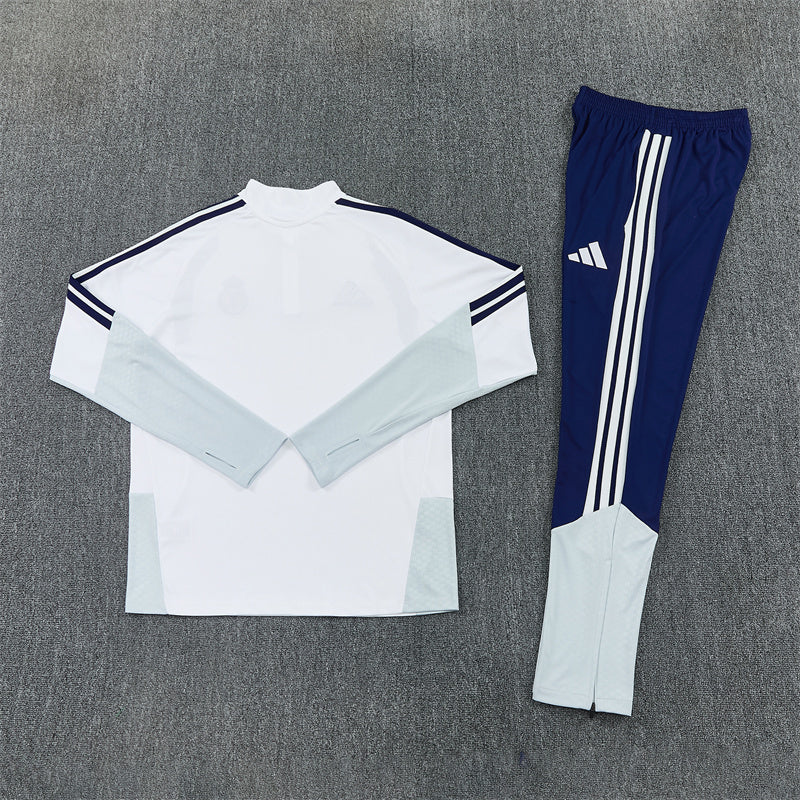 26-27 Season Real Madrid White Color Football Sweater Set