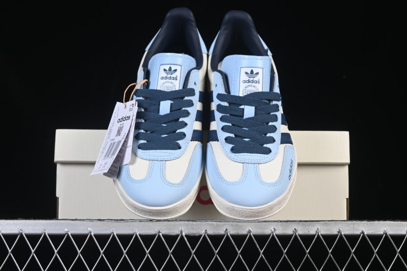 ORIGINALS GAZELLE INDOOR LOW-TOP SNEAKERS BLUE/WHITE