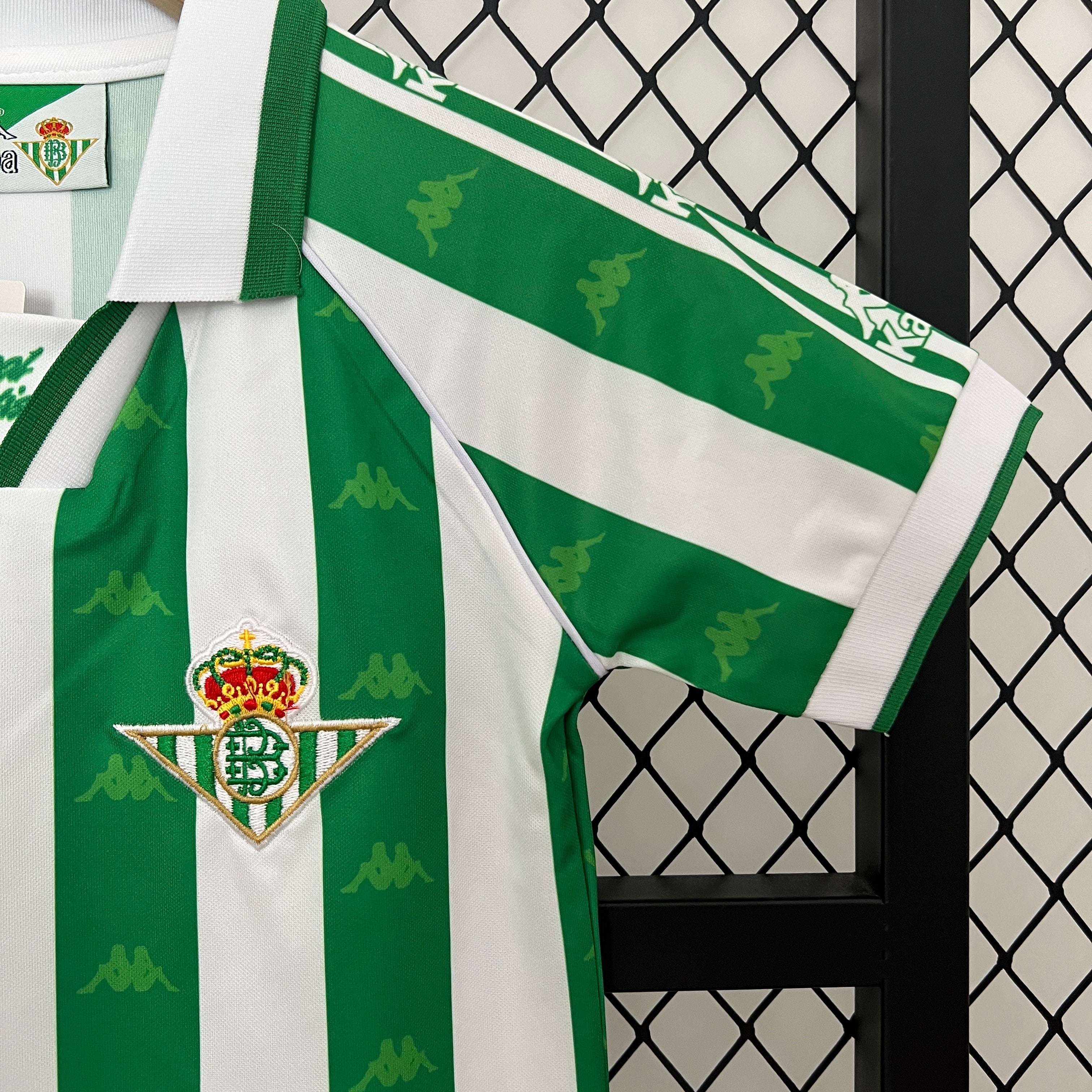 95-97 Real Betis home retro kids set tm