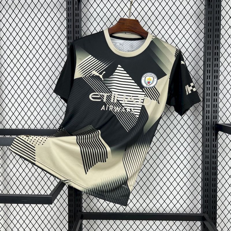 25-26 MANCHESTER CITY Black and yellow concept version Jersey