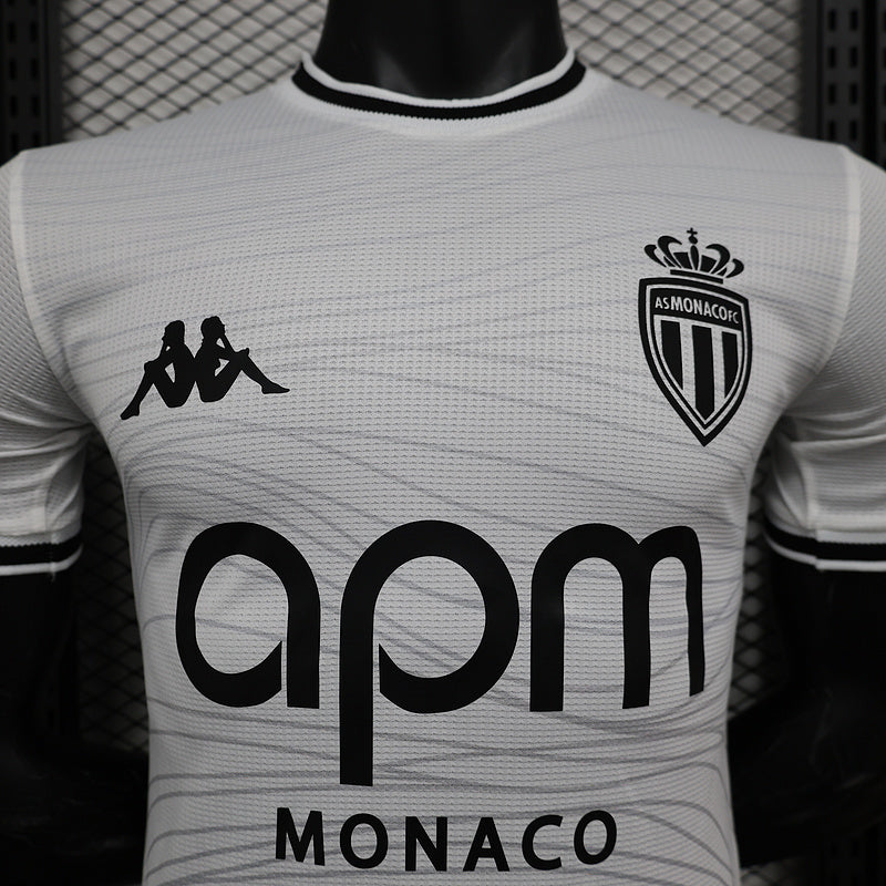 24-25 Monaco white player version jersey tm