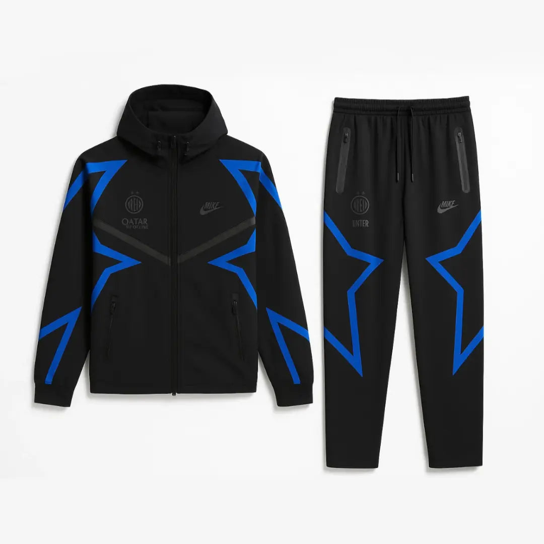 Inter Milan Black Nike Tech tracksuit