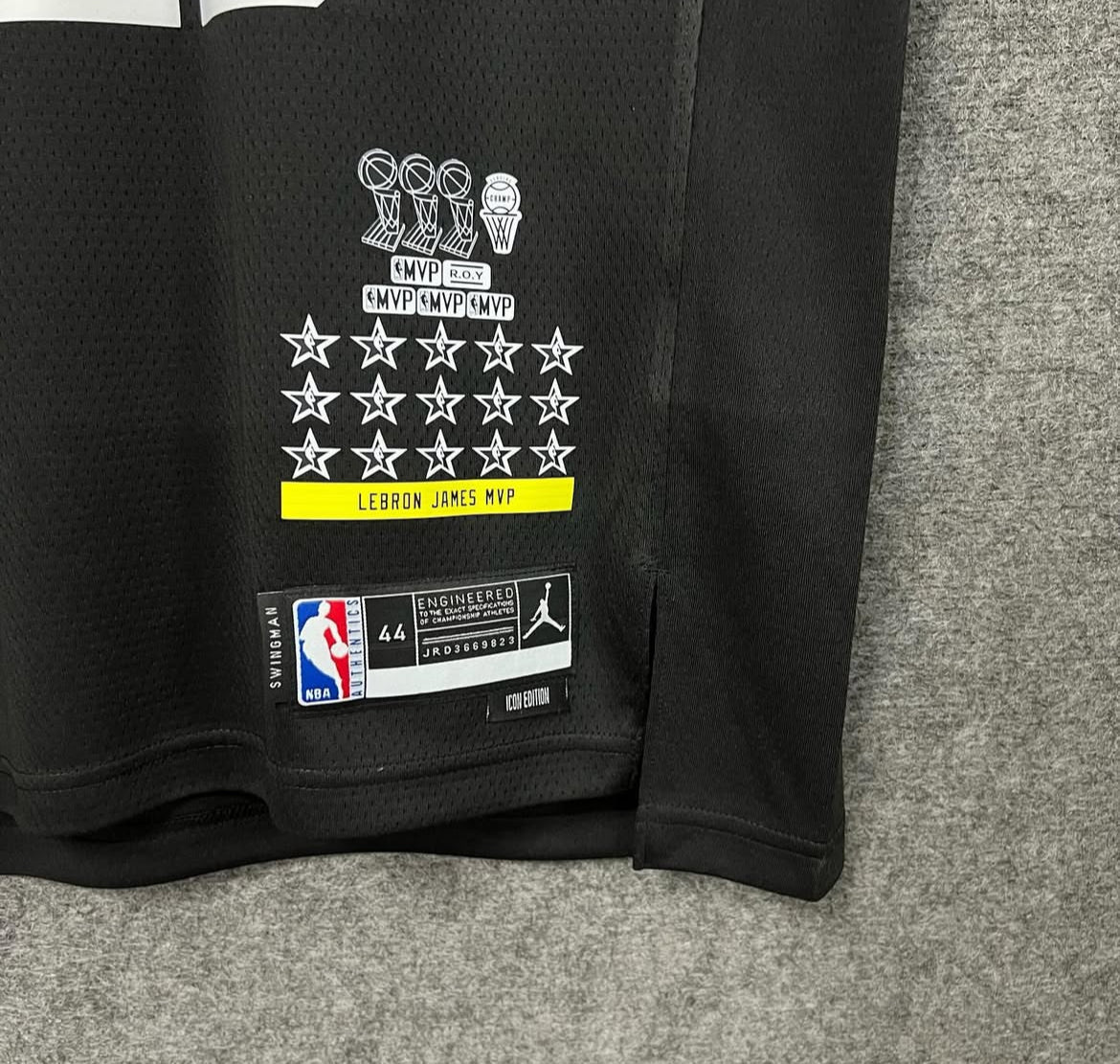 LEBRON JAMES CHAMPIONSHIP BASKETBALL JERSEY