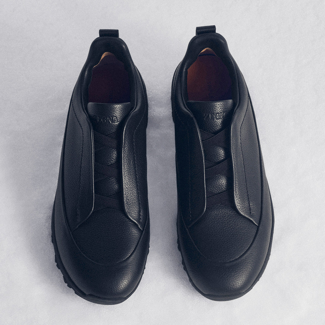 Zenga Men black Shoes