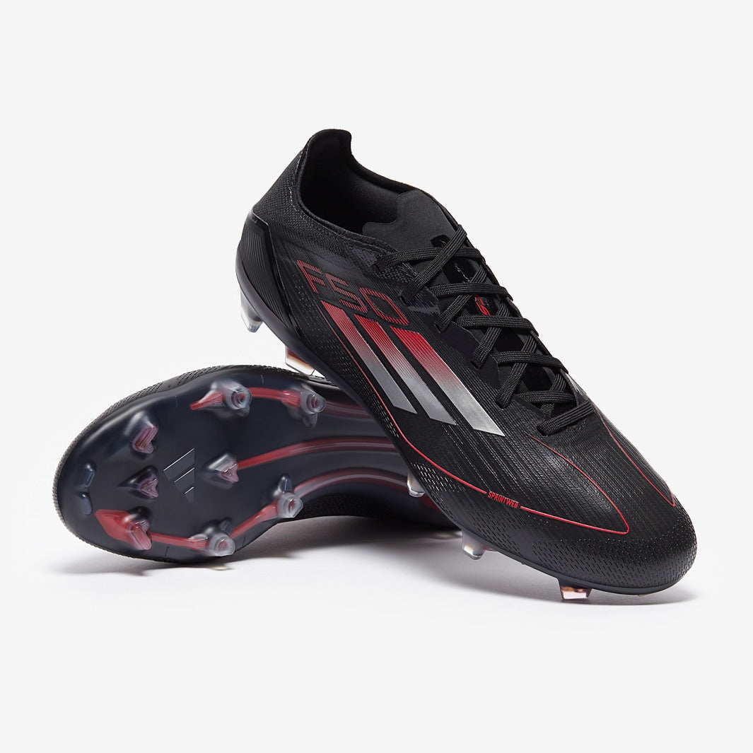Adidas F50 pro black laces cleats