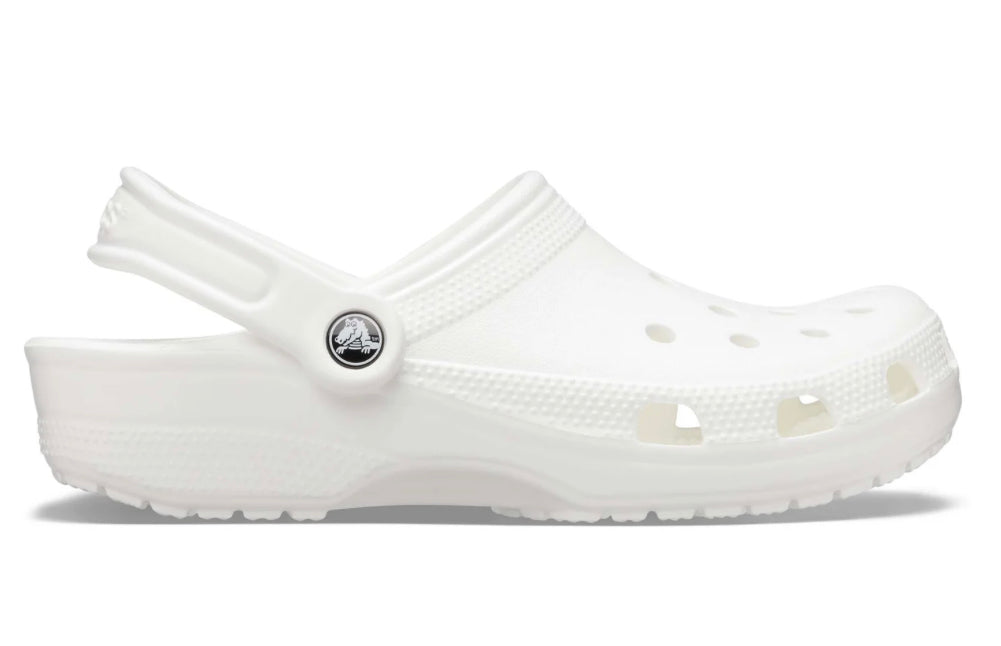 WHITE CROCS
