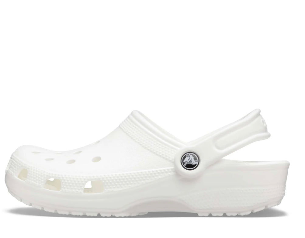 WHITE CROCS