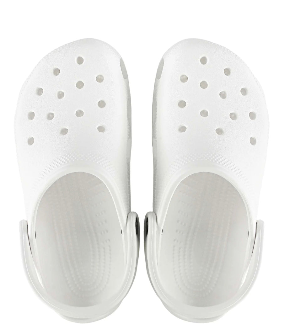 WHITE CROCS