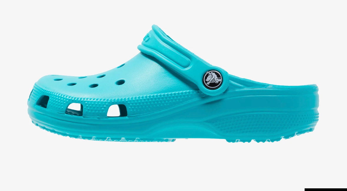 Turquoise Crocs