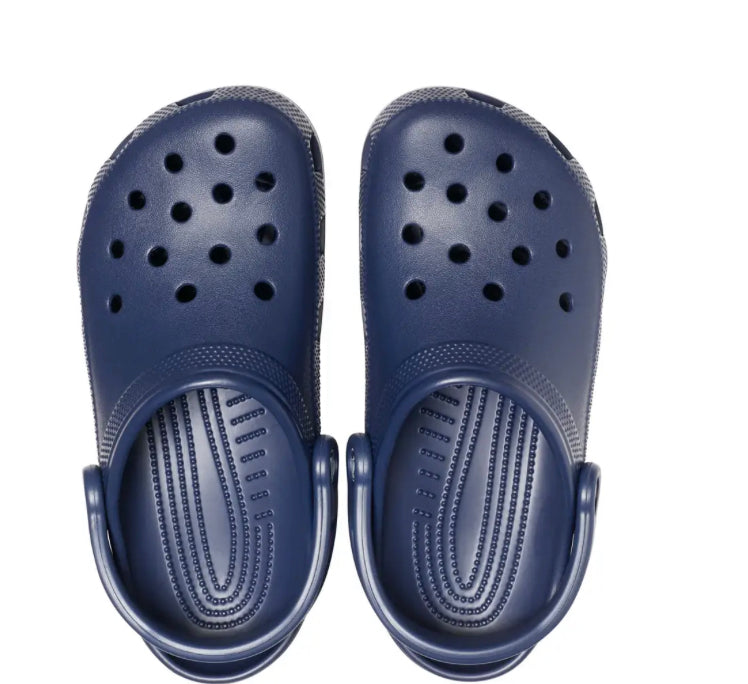 NAVY BLUE CROCS