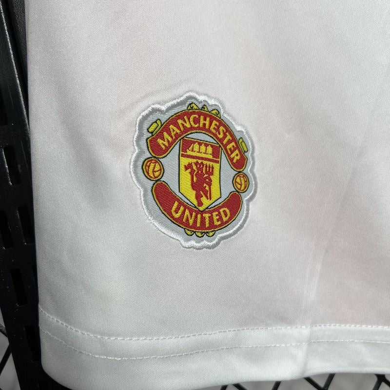 Manchester United home shorts 2024/2025